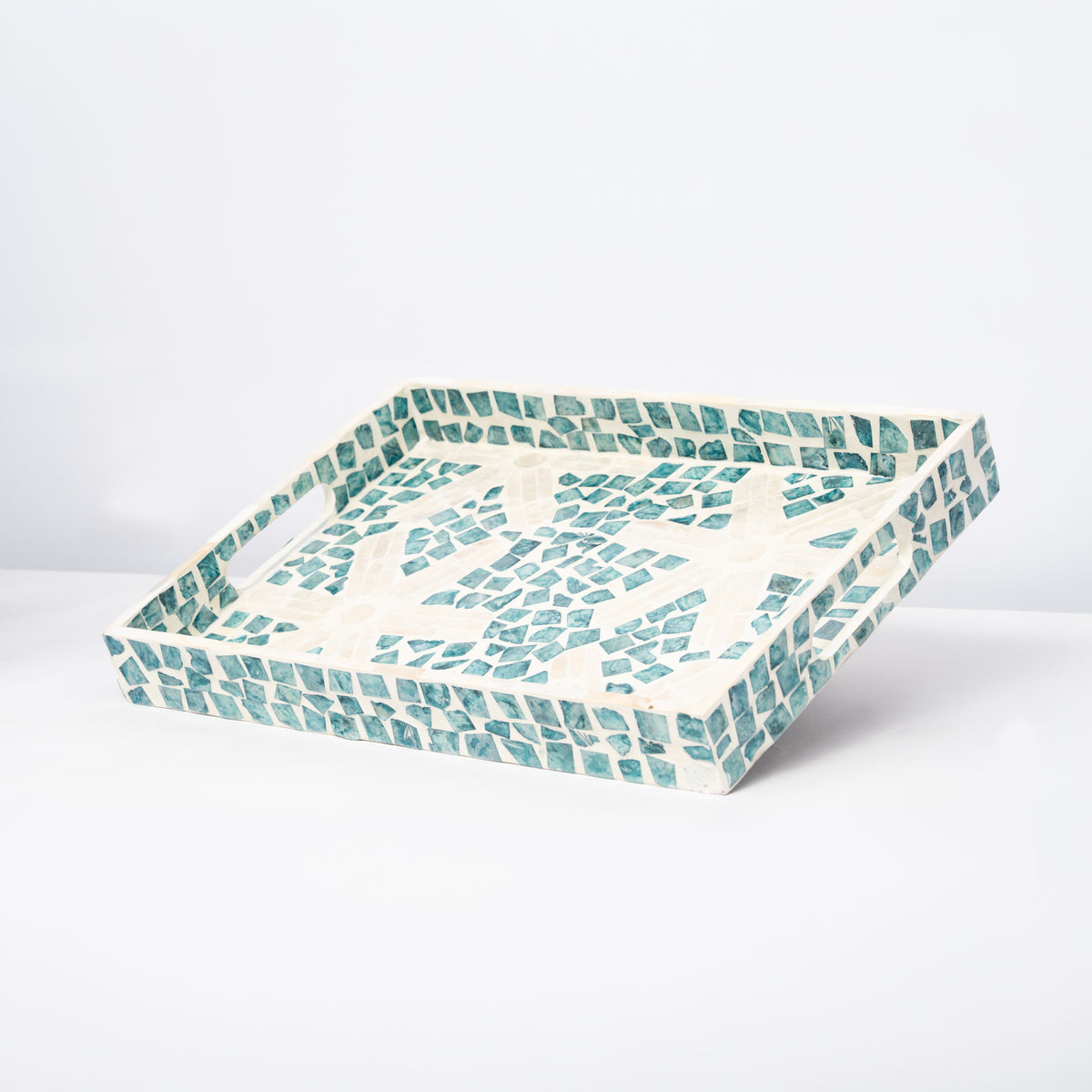 Rectangular Mother of Pearl Tray - Design B