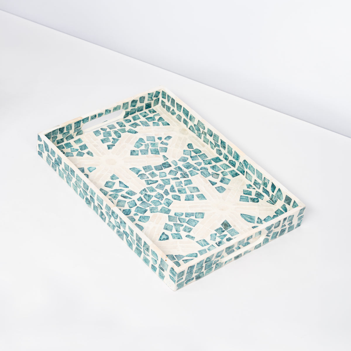 Rectangular Mother of Pearl Tray - Design B
