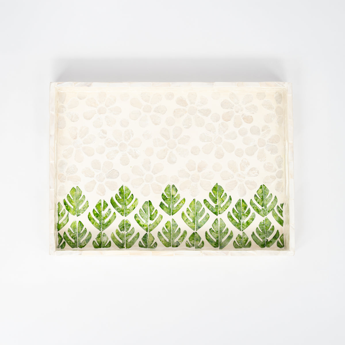 Rectangular Mother of Pearl Tray - Design A