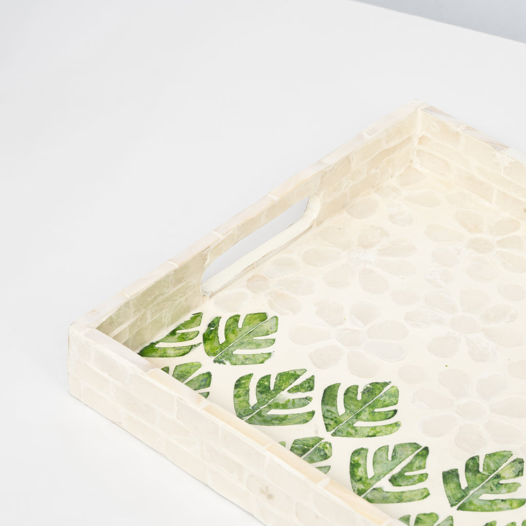 Rectangular Mother of Pearl Tray - Design A