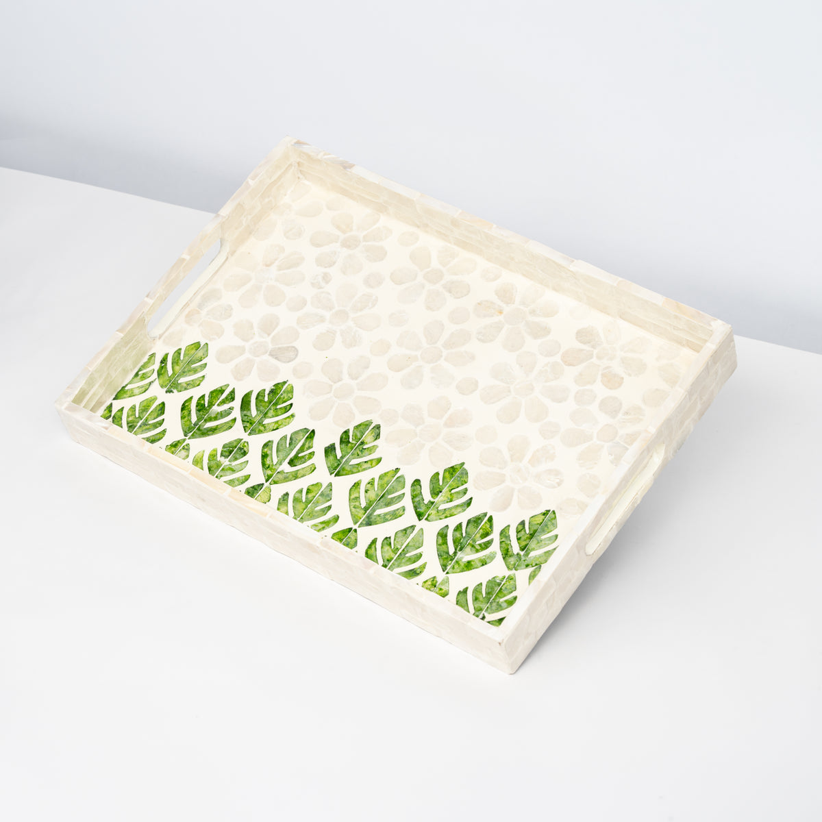 Rectangular Mother of Pearl Tray - Design A