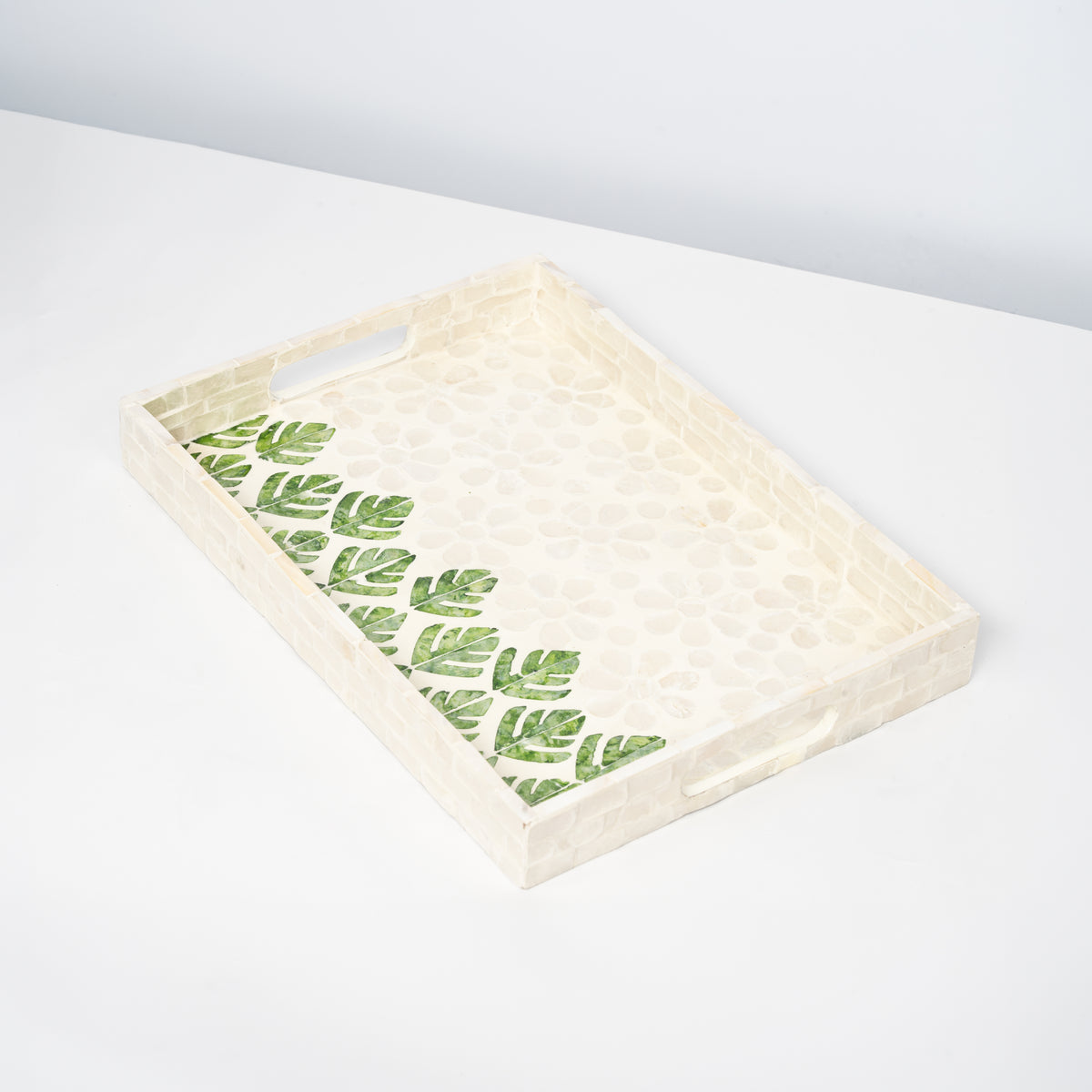 Rectangular Mother of Pearl Tray - Design A