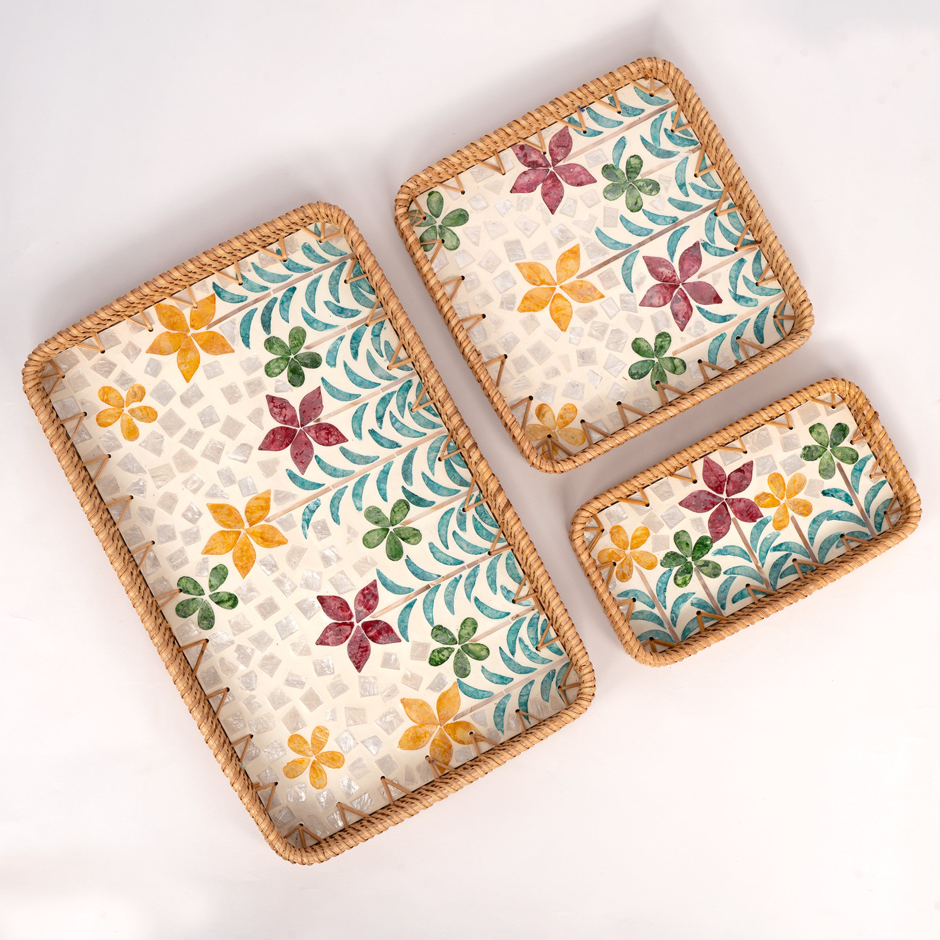 Rectangular Serving Tray - Set of 3