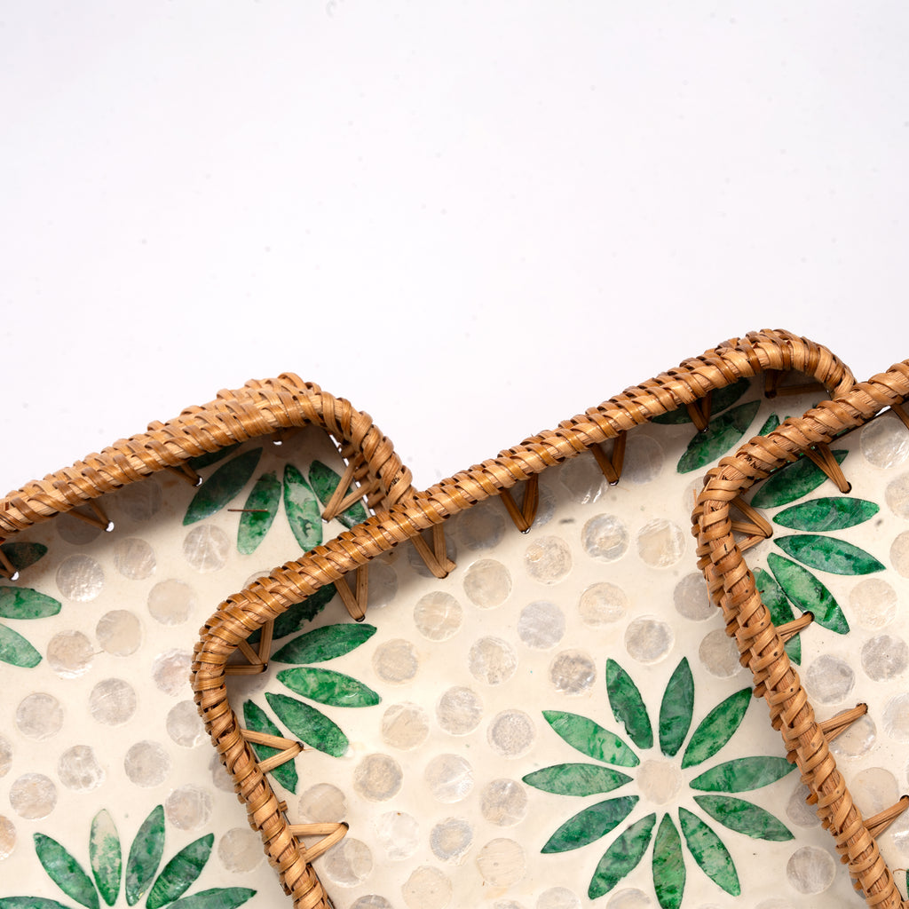 Square Serving Tray - Set of 3