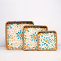 Square Serving Tray - Set of 3
