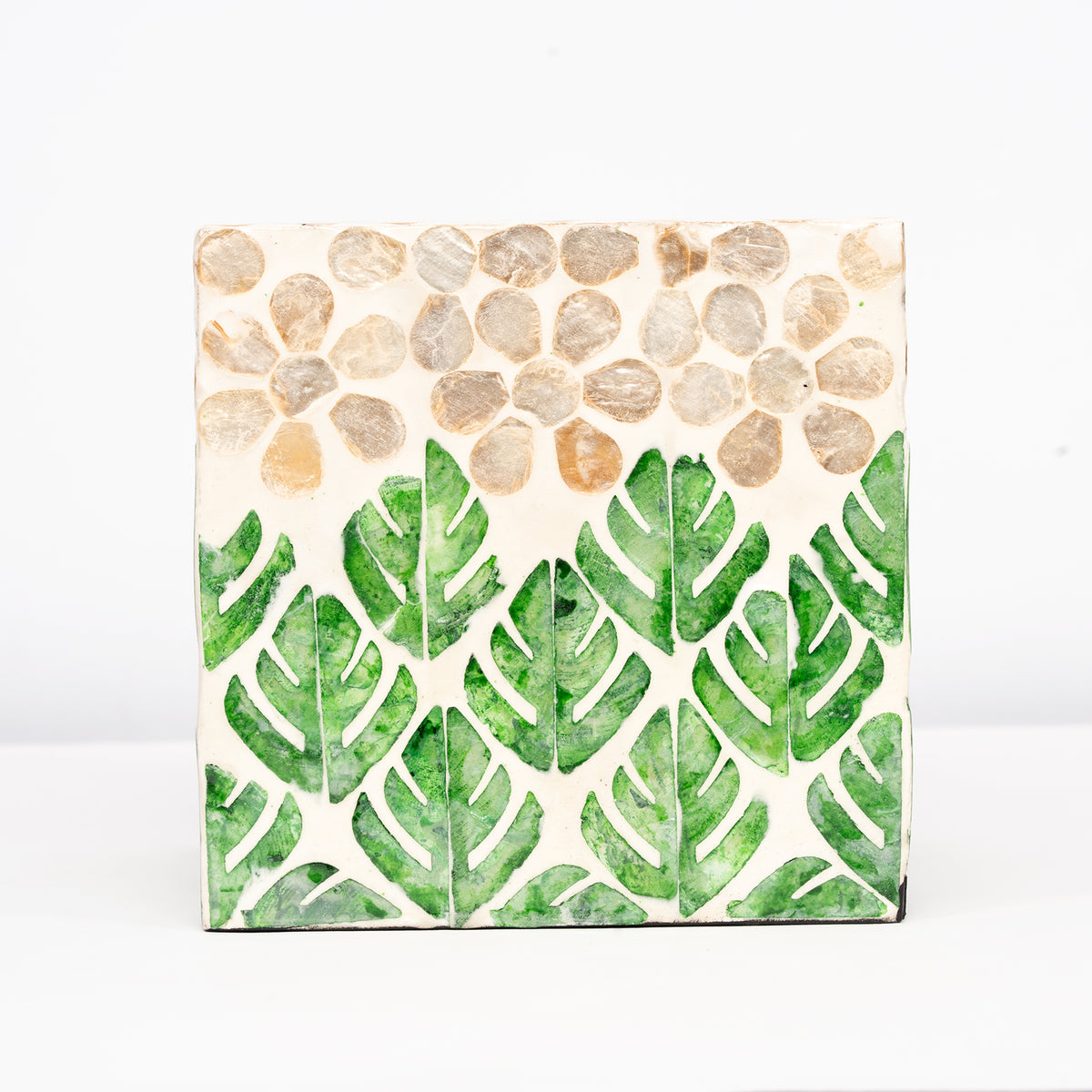 Mother of Pearl Tissue Holder - Design A