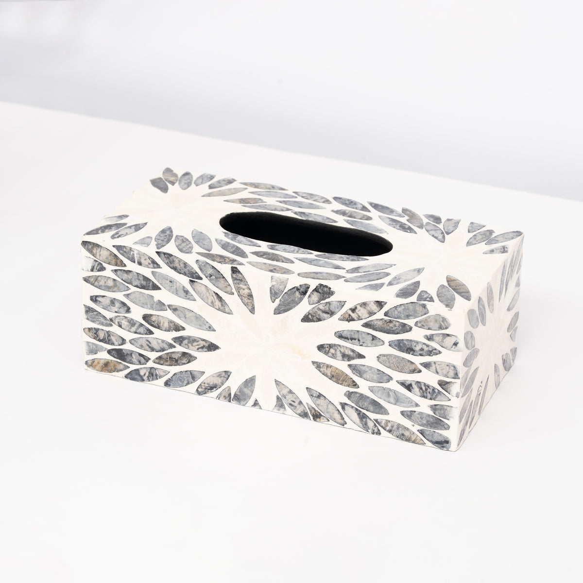 Mother of Pearl Tissue Holder - Design C