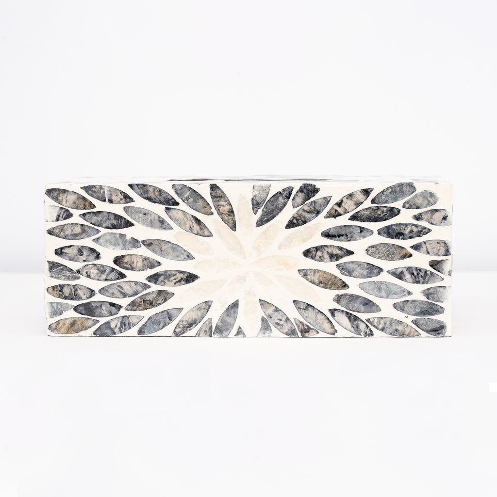 Mother of Pearl Tissue Holder - Design C