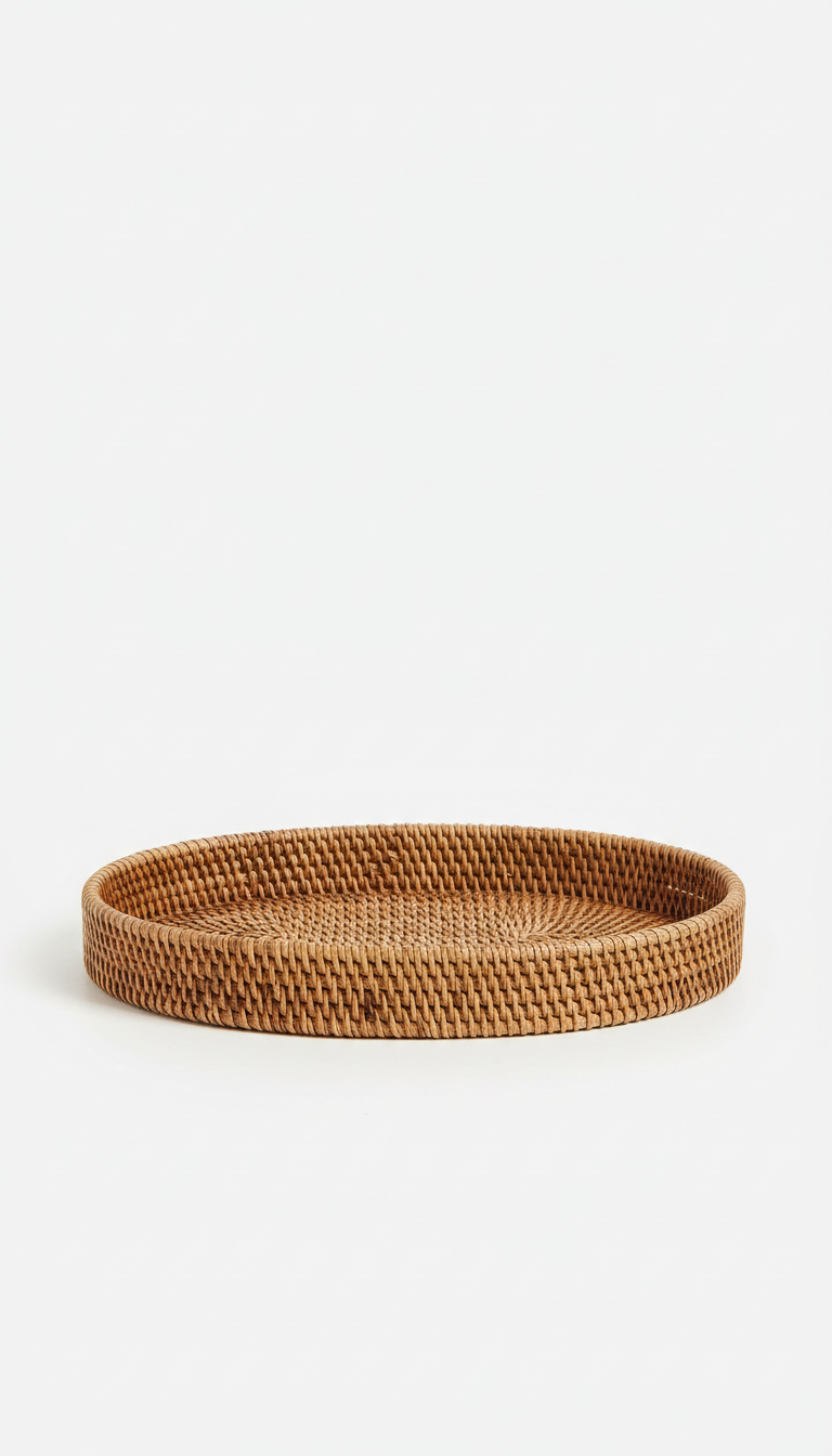 Round Serving Tray - Set of 2
